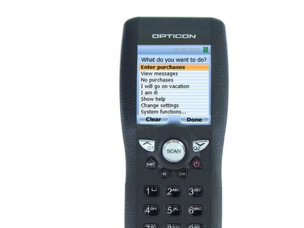 Opticon OPH1005, 5,08 cm (2"), 320 x 240 pikseliä, TFT, 0,004 GB, 0,128 GB, 4 MB