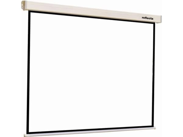 Reflecta CrystalLine Motor LUX - Projeksjonsskjerm - takmonterbar, veggmonterbar - motorisert - 167" (424 cm) - 1:1 - Matte White