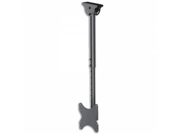 TECHly - Brakett - for LCD-skjerm - stål - svart - skjermstørrelse: 23"-42" - takmonterbar Sort