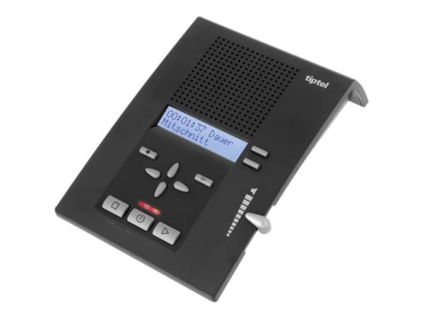 Tiptel 333, LCD, 100-240 V, 50/60 Hz, 140 x 50 x 210 mm, 80 g
