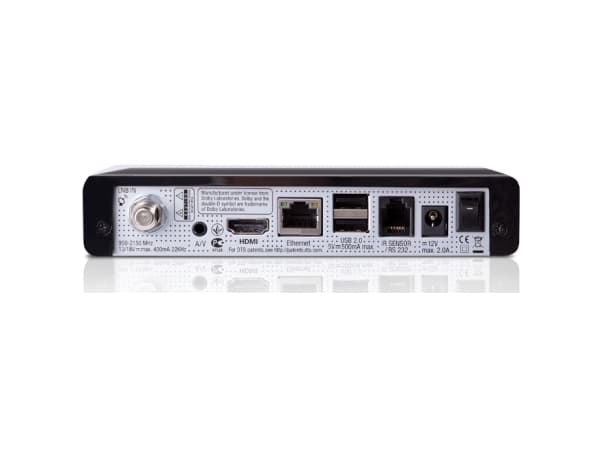 Vu+ ZERO, Satellitt, Full HD, DVB-S2, 576p, 720p, 1080i, 4:3, 16:9, H.264, MPEG2