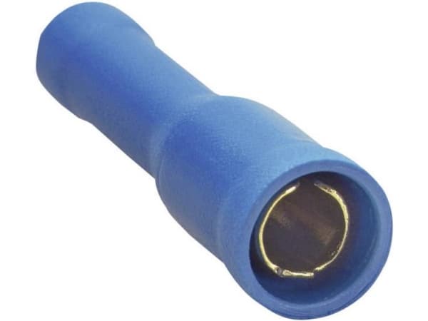 Sinuslive Car HiFi rundstikhylster Sæt med 10 stk. 2.5 mm² 4 mm forgyldt
