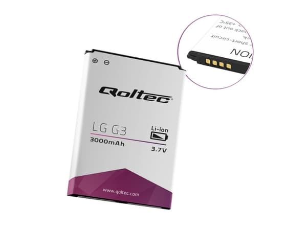 Qoltec LG BL-53YH batteri | G3 | 3000mAh