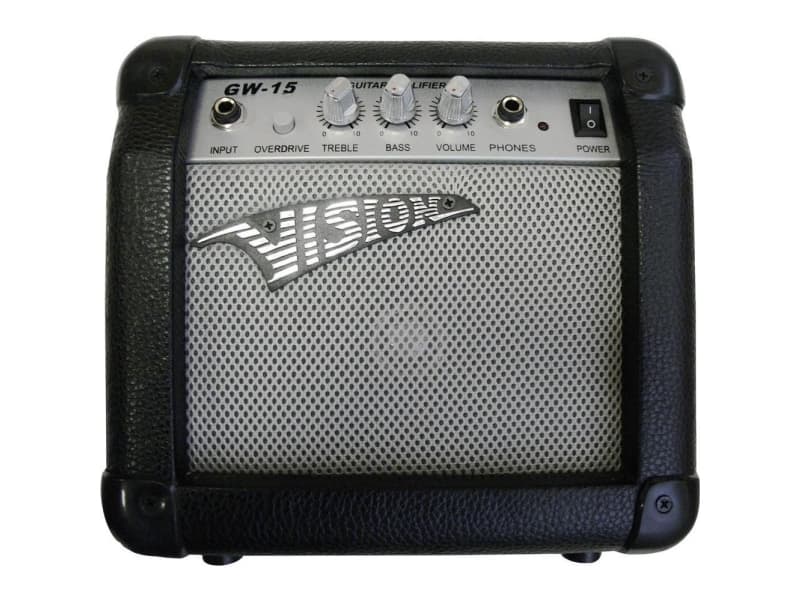 Vision Guitar GW15 E-guitarforstærker Sort