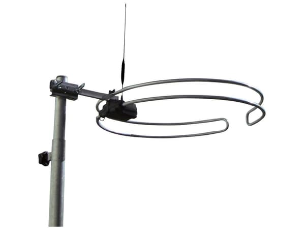 Wittenberg Antennen Multiband WB 2345-2 Passiv DVB-T/T2-tagantenne boks Udendørs Sølv