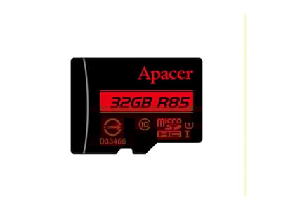 Apacer - Flashminnekort (microSDHC til SD-adapter inkludert) - 32 GB - UHS-I U1 / Class10 - microSDHC UHS-I
