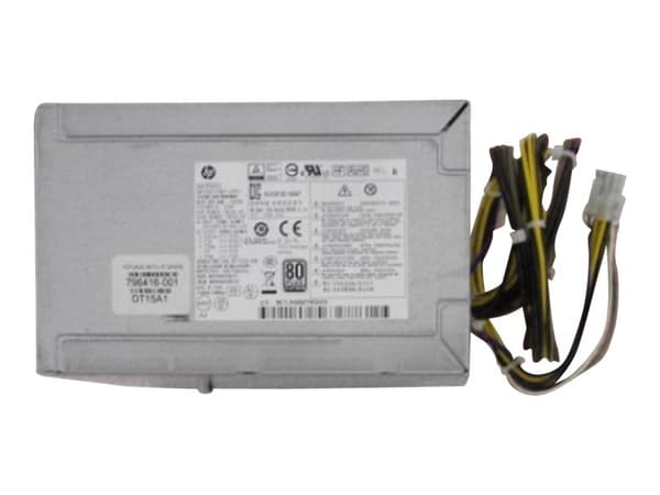 HP - Nätaggregat (intern) - ATX - 80 PLUS - 400 Watt - för EliteDesk 705 G3 (400 Watt), 800 G2 (400 Watt); Workstation Z240 (400 Watt)