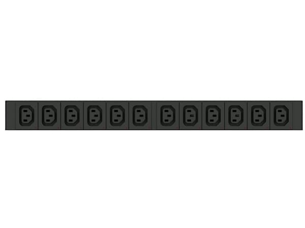 Raritan PX3-5260R, Målte, Overvåket, Vekslet, 1U, Horisontal, 12 AC-utganger, C13 kopling, IEC 60309 2P+E