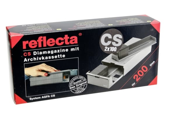 Reflecta Slide Magazine 2 x 100 - Lysbildeholder for projektor