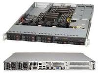 Supermicro SC119 TQ-R700WB - Rackmonterbar - 1U - SATA/SAS - hot-swap 750 watt - svart