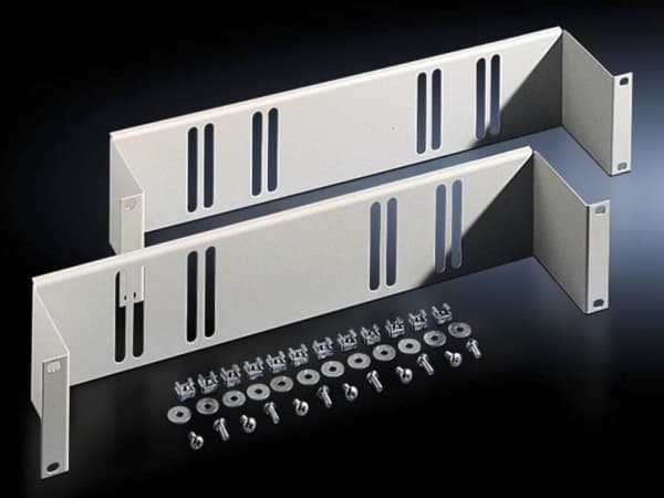 Rittal DK 7050.035, Grå, Stål, 2U, 98,5 mm, 2 stykker, 1,37 kg