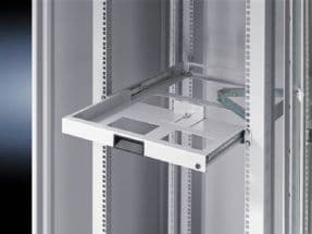 Rittal DK 7281.200, Hvit, Stål, 1U, 48,3 cm (19"), 420 mm, 220 mm
