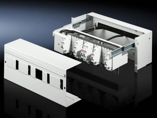 Rittal 7480.300, Hvit, 3U, 48,3 cm (19"), 482,6 mm, 220 mm, 6 kg