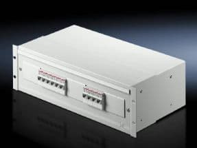 Rittal 7480.300, Hvit, 3U, 48,3 cm (19"), 482,6 mm, 220 mm, 6 kg