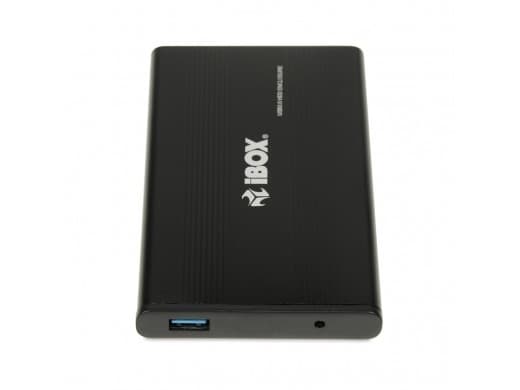 iBOX HD-02 - Förvaringslåda - 2.5" - SATA 6Gb/s - USB 3.0 - svart