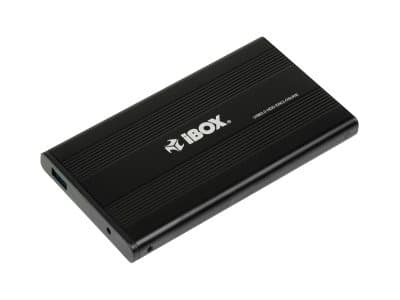 iBOX HD-02 - Förvaringslåda - 2.5" - SATA 6Gb/s - USB 3.0 - svart Svart
