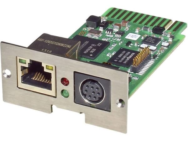 AEG SNMP mini, Nätverkshanteringskort, Snabb Ethernet, 10,100 Mbit/s, 26 mm, 42 mm, 80 mm