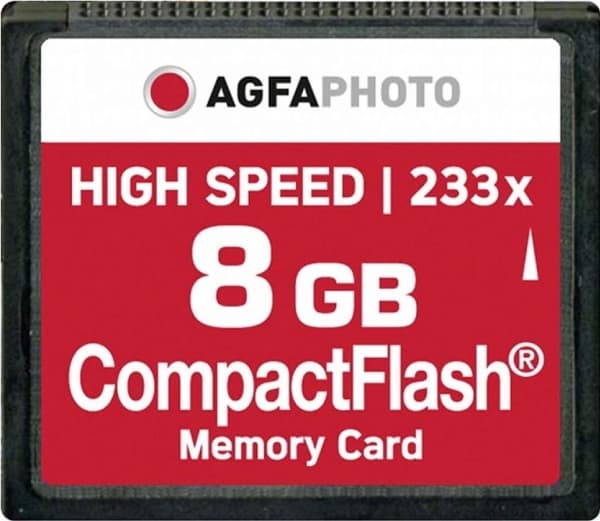 AgfaPhoto - Flash-minneskort - 8 GB - 233x - CompactFlash