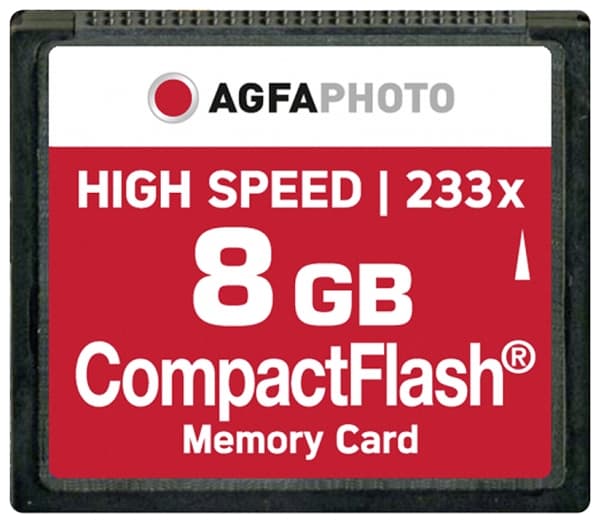 AgfaPhoto - Flash-minneskort - 8 GB - 233x - CompactFlash
