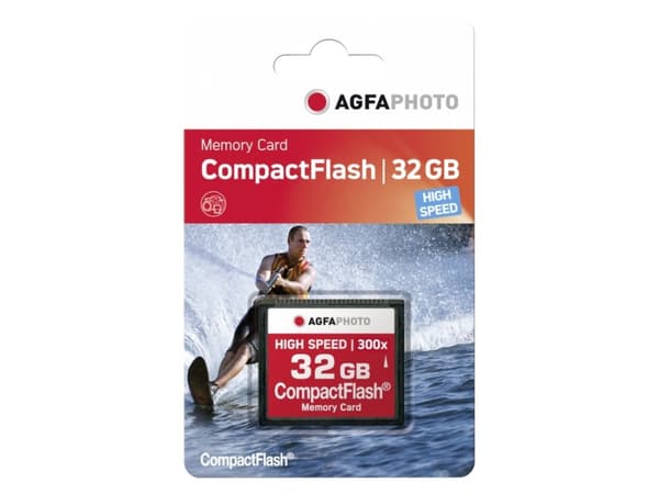 AgfaPhoto - Flash-minneskort - 32 GB - 233x - CompactFlash