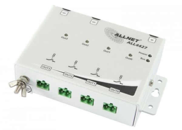 ALLNET ALL4427, Hvit, 250 V, 10 A