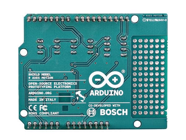 Arduino 9 AXES MOTION SHIELD