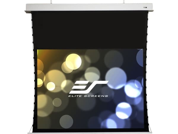 Elite Screens Evanesce Tab-Tension Series ITE106HW3-E24 - Projeksjonsskjerm - takmonterbar, monterbar i tak - motorisert - 106" (269 cm) - 16:9 - Cin