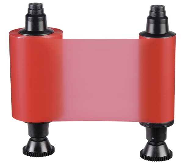 Evolis Monochrome ribbon - Rød - skriverbånd - for Evolis Dualys, Dualys3, Pebble 4, Pebble4, Primacy 2, Quantum, Securion