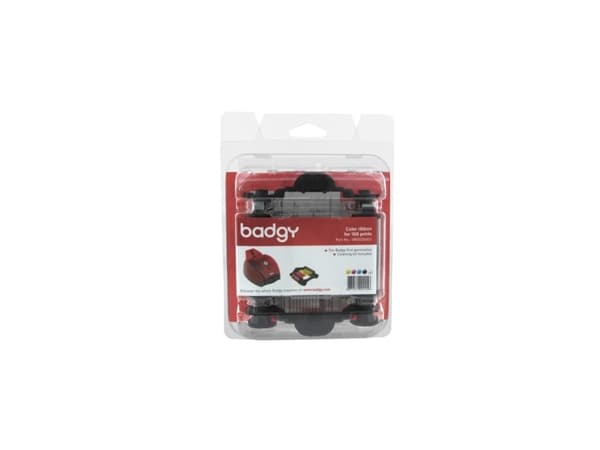 Badgy - YMCKO - skrivebåndskassett - for Badgy 1st Generation