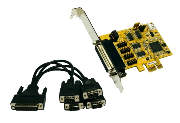 Exsys EX-44044-2 - Seriell adapter - PCIe x16 - RS-232/V.24 x 4