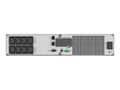 Miniatyrbilde 4 av 5: PowerWalker VI 1500RT LCD - UPS - AC 220/230/240 V - 1,35 kW - 1500 VA 9 At - RS-232, USB - utgangskontakter: 8 - 2U - 19" - svart