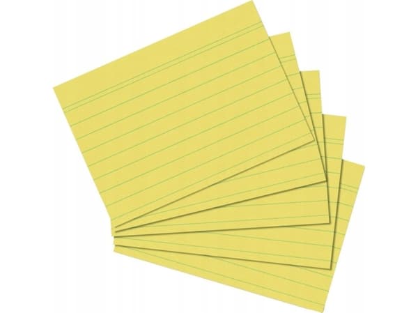 Herlitz 1150515, Gult, 100 ark, 1 stykker