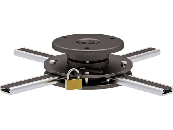 InLine 4043718172375, Vegg/tak, 20 kg, Sort, Aluminium, Stål, 0 - 360°, 360°