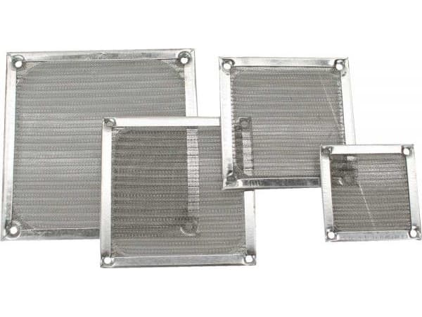 InLine 33372A, Aluminium, Sølv, 140 mm, 140 mm