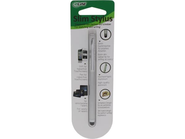 InLine 55467A, Silver, Gjuten aluminium, 6 mm, 1 styck