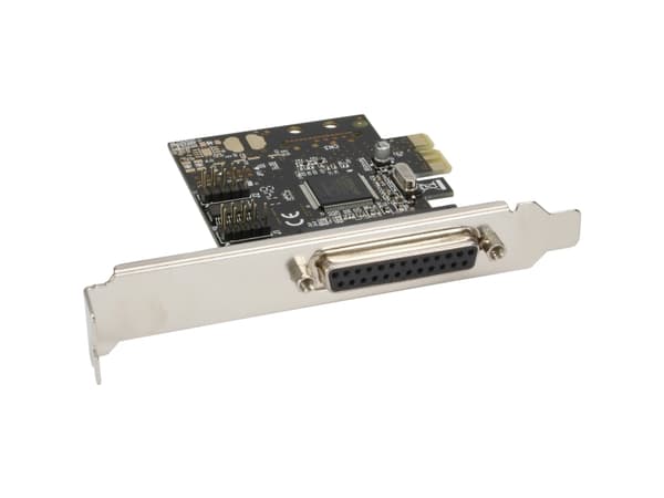 InLine 76624C, PCIe, Parallel, Serial, Moschip MCS9901CV-CC, 2500 Mbit/s, 2,5 Gbit/s, Windows 2000, XP 32/64 Bit, Server 2003, Vista 32/64 Bit, Linux