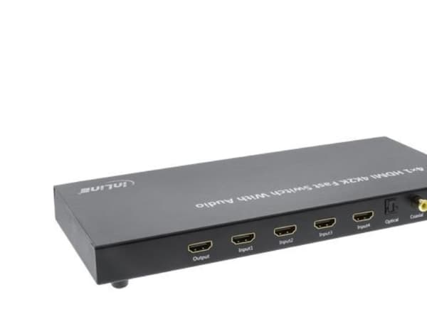 InLine 65017, HDMI, Svart, 1080p, 720p, 3,4 Gbit/s, 340 MHz