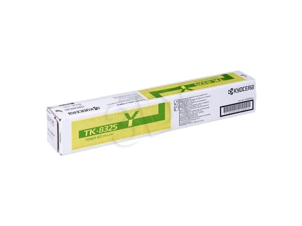 Kyocera TK 8325Y - Gul - original - tonerpatron - for TASKalfa 2551ci