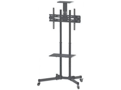 Manhattan 461238, 50 kg, 94 cm (37"), 177,8 cm (70"), 600 x 400 mm, Höjdjustering, Svart
