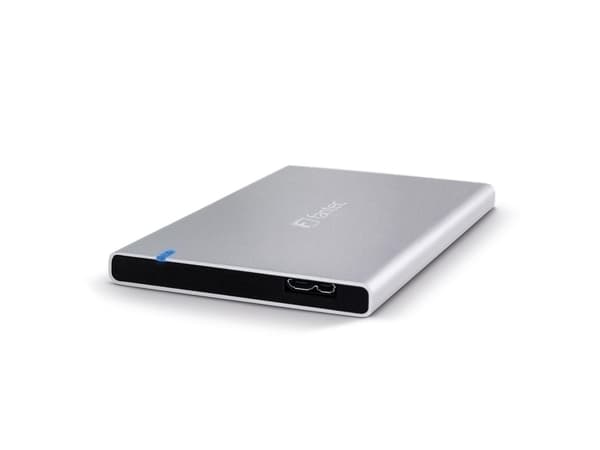 FANTEC ALU-7MMU3 - Förvaringslåda - 2.5" - SATA 6Gb/s - USB 3.0 - silver