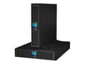 Miniatyrbilde 1 av 5: PowerWalker VI 1000RT HID - UPS (rackmonterbar/ekstern) - AC 220/230/240 V - 900 watt - 1000 VA - 7 Ah - RS-232, USB - utgangskontakter: 8 - 2U - 19"