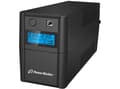 Miniatyrbilde 5 av 5: PowerWalker VI 850SE LCD - UPS - AC 230 V - 480 Watt - 850 VA - 9 At - USB - utgangskontakter: 2 - svart