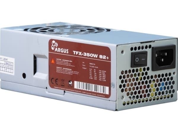 Argus TFX-350W - Strømforsyning (sisäinen) - TFX12V - AC 115/230 V - 350 Watt - aktiv PFC
