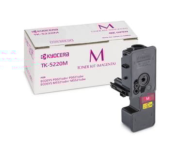 Kyocera TK 5220M - Magenta - original - tonerpatron - for ECOSYS M5521, P5021