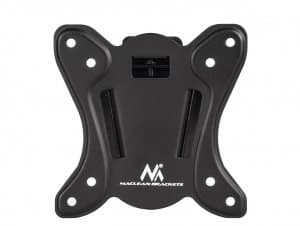 Maclean MC-715 - Brakett - for flatpanel - metall - pulverbelagt svart - skjermstørrelse: 13"-27" - veggmonterbar