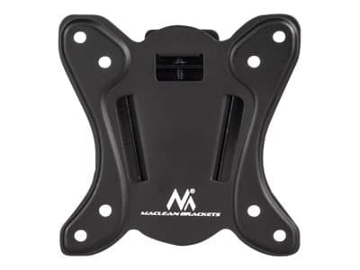 Maclean MC-715 - Brakett - for flatpanel - metall - pulverbelagt svart - skjermstørrelse: 13"-27" - veggmonterbar Sort