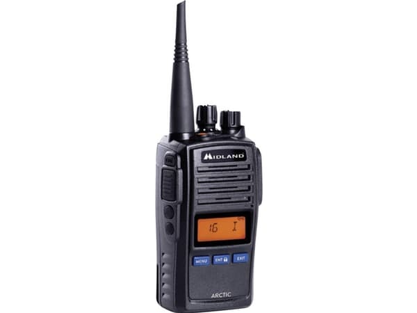 Midland C1240, 16 kanaler, 162 MHz, LCD, Lithium-Ion (Li-Ion), 55 x 37 x 115 mm