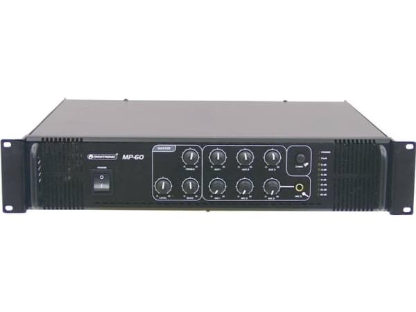 Omnitronic MP-60 PA-mixförstärkare, 1 kanal