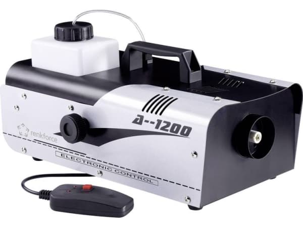 Renkforce tåkemaskin A-1200 inkludert kabelfjernkontroll