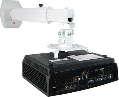 Avtek International WallMount Pro 1200, Seinä, 12 kg, Valkoinen, Alumiini, -42 - 42°, 63,5 cm
